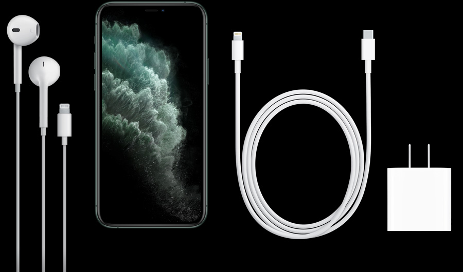 終于來了，新上市的iPhone 11 Pro系列標配18W快充USB-C充電器