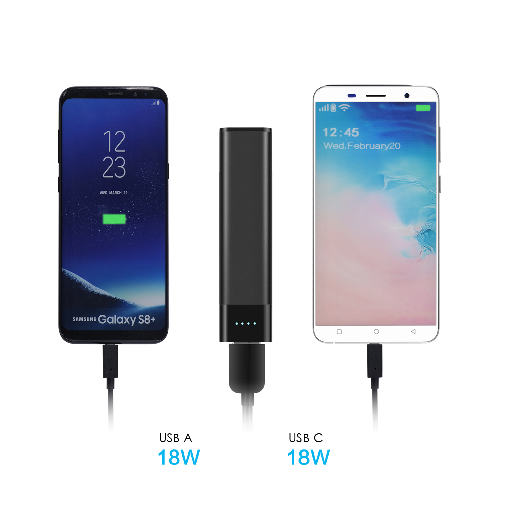 4800mah超薄手機(jī)充電寶 PD 18W口袋便攜式快充移動(dòng)電源 YN-042P